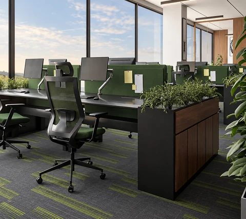 AL HABEEB HQ — Workplace fit-out by Tools Icon in Riyadh, photograph 2