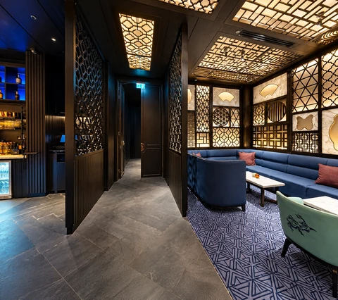 HAKKASAN — Restaurants fit-out by Tools Icon in Riyadh, photograph 2