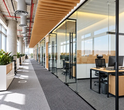 HAMAT OFFICES — Workplace fit-out by Tools Icon in Riyadh, photograph 3