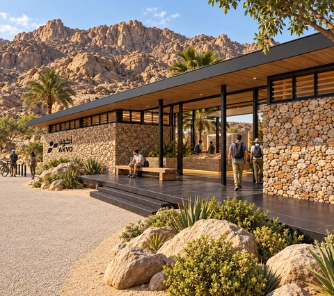 HIKING TRAILHEAD — Real Estate fit-out by Tools Icon in Red Sea, photograph 4