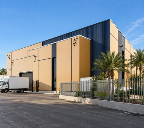 IHERB WAREHOUSE — Industrial fit-out by Tools Icon in Riyadh, photograph 2