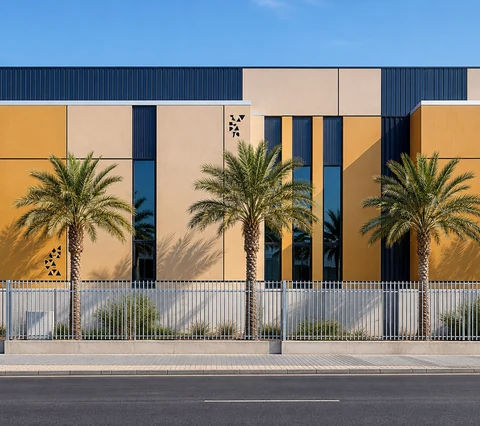 IHERB WAREHOUSE — Industrial fit-out by Tools Icon in Riyadh, photograph 3