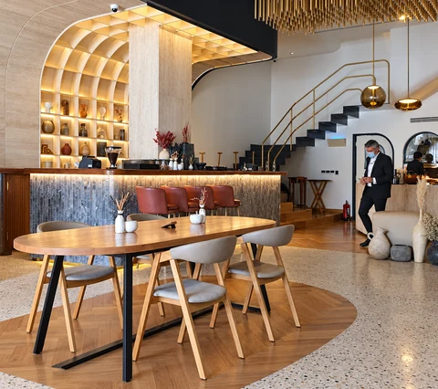 OKTO — Restaurants fit-out by Tools Icon in Riyadh, photograph 2