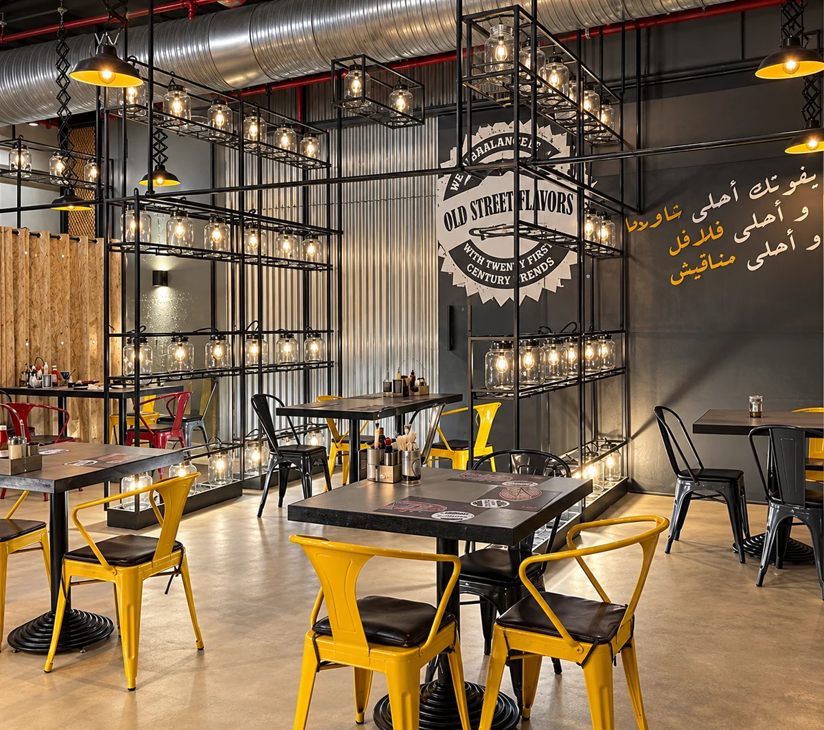 OPERATION FALAFEL — Restaurants fit-out by Tools Icon in Riyadh