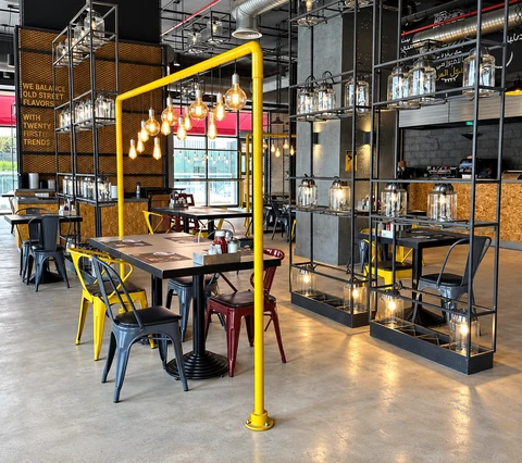 OPERATION FALAFEL — Restaurants fit-out by Tools Icon in Riyadh, photograph 3