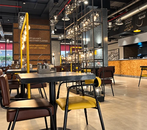 OPERATION FALAFEL — Restaurants fit-out by Tools Icon in Riyadh, photograph 4