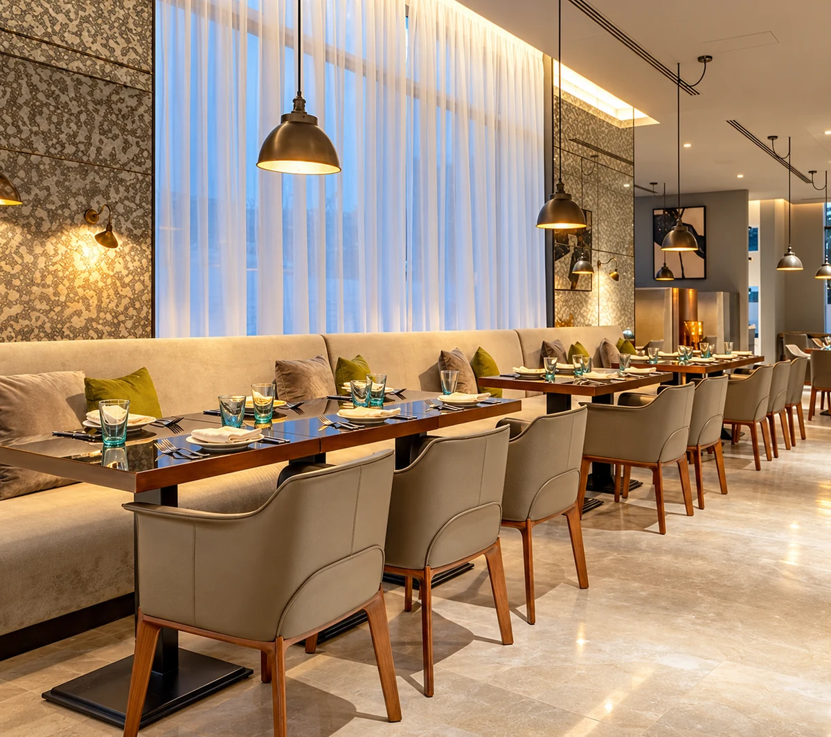 SANTINI — Restaurants fit-out by Tools Icon in Riyadh